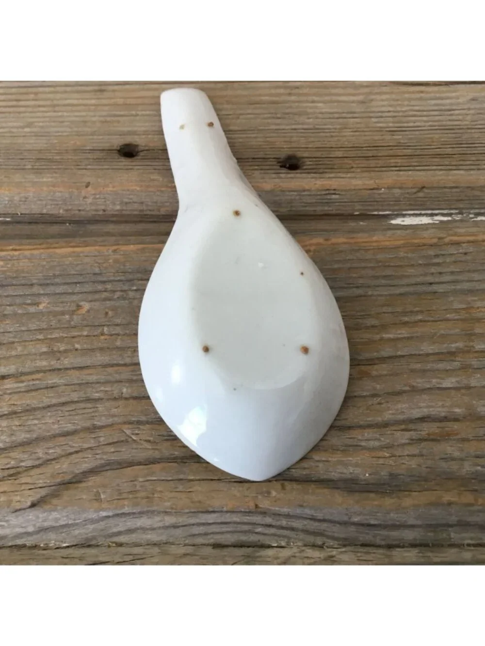 Vintage Porcelain Asian Soup Rice Spoons With Floral & Blue Pattern Set Of 2